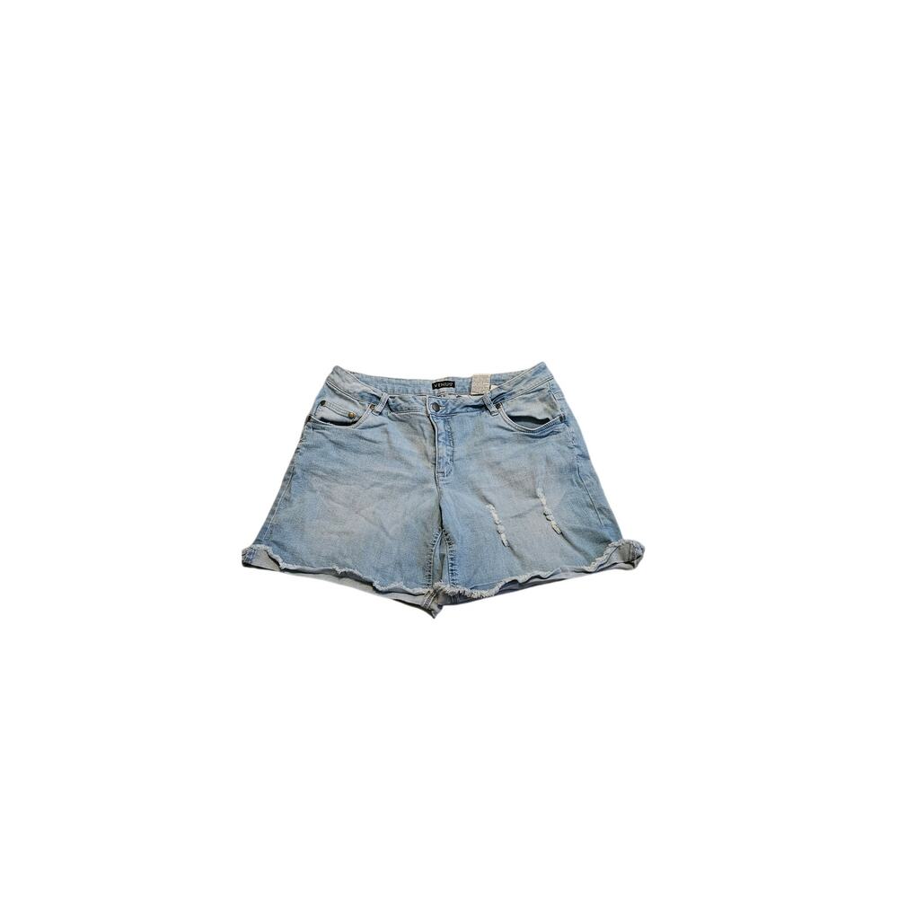 Venus Distressed Bermuda Denim Shorts